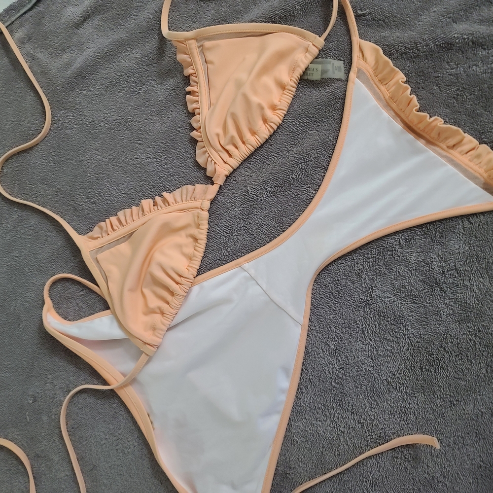 Victoria's Secret Orange Bikini Set - Picture 4 of 4